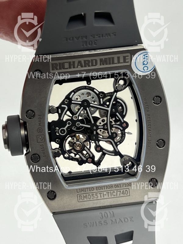 Товар Richard Mille RM 055 Ti Grey Art 11981 Фото 23 - Richard Mille RM 055 Ti Grey Art 11981