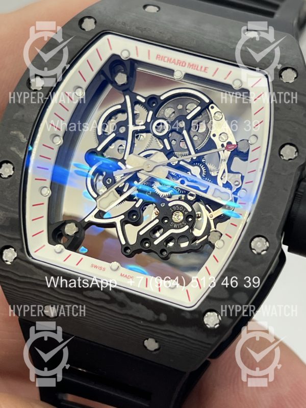 Товар Richard Mille RM 055 Carbon Black Art 11980 Фото 2 - Richard Mille RM 055 Carbon Black Art 11980