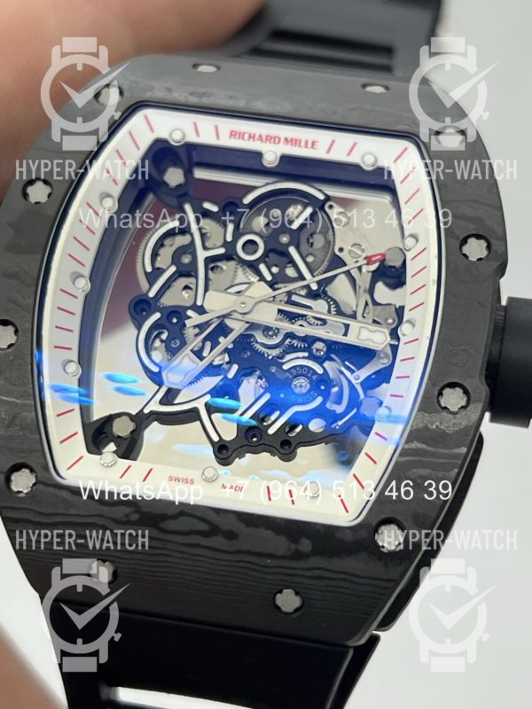 Товар Richard Mille RM 055 Carbon Black Art 11980 Фото 9 - Richard Mille RM 055 Carbon Black Art 11980