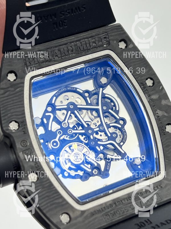 Товар Richard Mille RM 055 Carbon Black Art 11980 Фото 22 - Richard Mille RM 055 Carbon Black Art 11980
