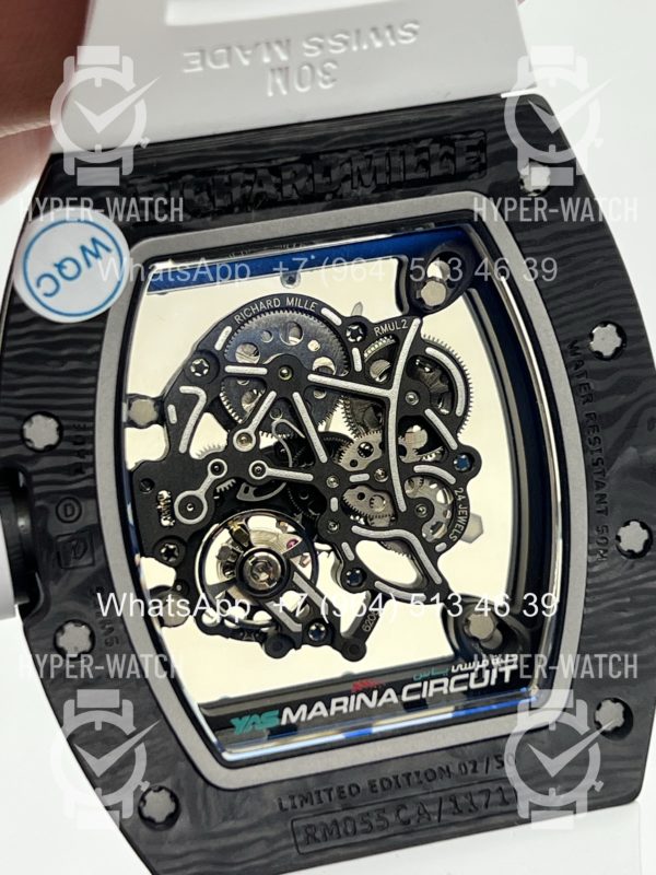 Товар Richard Mille RM 055 Black White Art 11978 Фото 26 - Richard Mille RM 055 Black White Art 11978