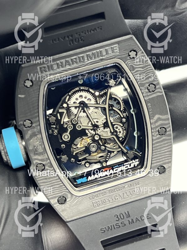 Товар Richard Mille RM 055 Black Carbon Art 11917 Фото 19 - Richard Mille RM 055 Black Carbon Art 11917