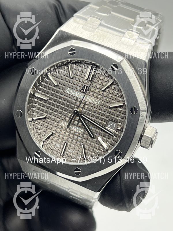 Фото 5 - Audemars Piguet Royal Oak 37mm 15450ST.OO.1256ST.02 Grey Steel