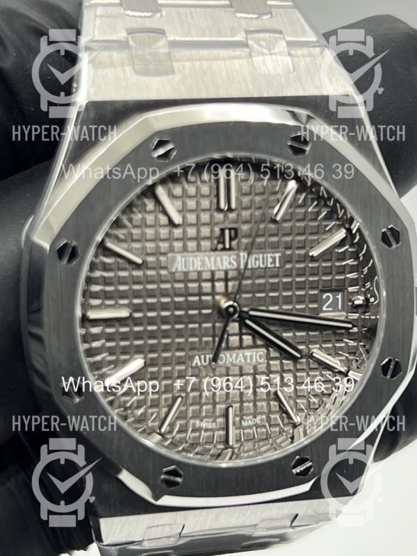 Фото 7 - Audemars Piguet Royal Oak 37mm 15450ST.OO.1256ST.02 Grey Steel