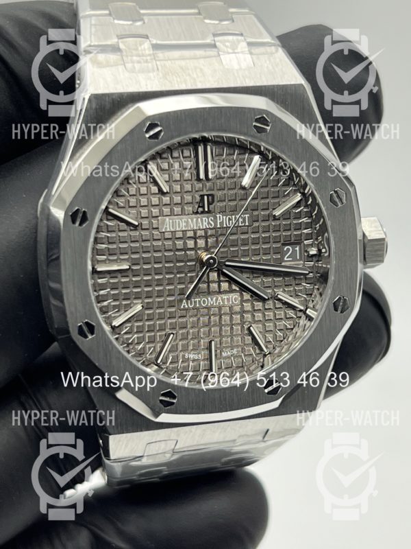 Фото 9 - Audemars Piguet Royal Oak 37mm 15450ST.OO.1256ST.02 Grey Steel