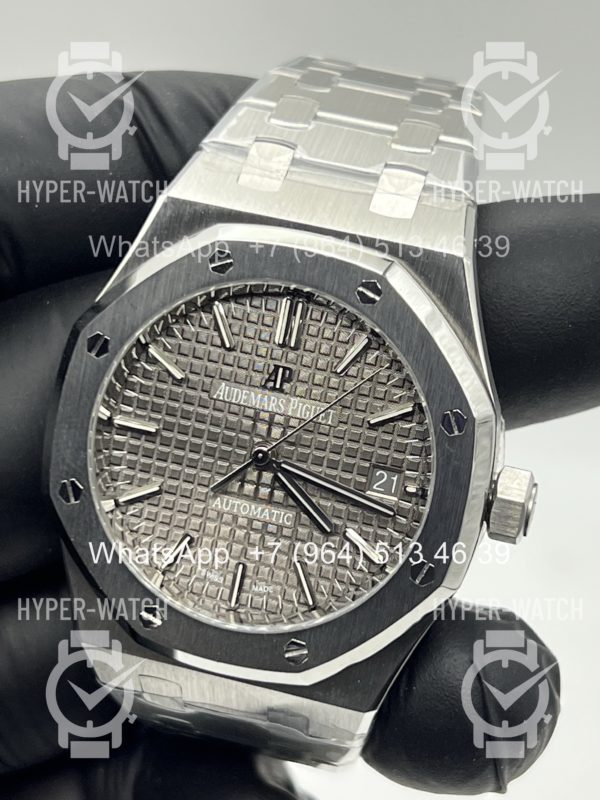 Фото 10 - Audemars Piguet Royal Oak 37mm 15450ST.OO.1256ST.02 Grey Steel