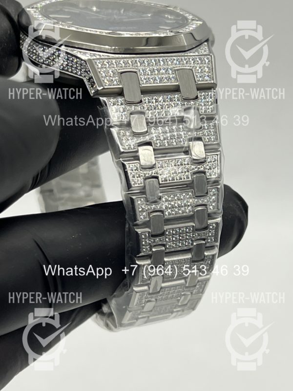 Товар Audemars Piguet Royal Oak 41mm Diamond Blue Art 11957 Фото 11 - Audemars Piguet Royal Oak 41mm Diamond Blue Art 11957