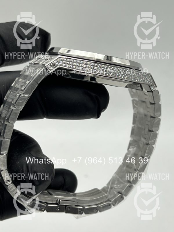 Товар Audemars Piguet Royal Oak 41mm Diamond Blue Art 11957 Фото 15 - Audemars Piguet Royal Oak 41mm Diamond Blue Art 11957