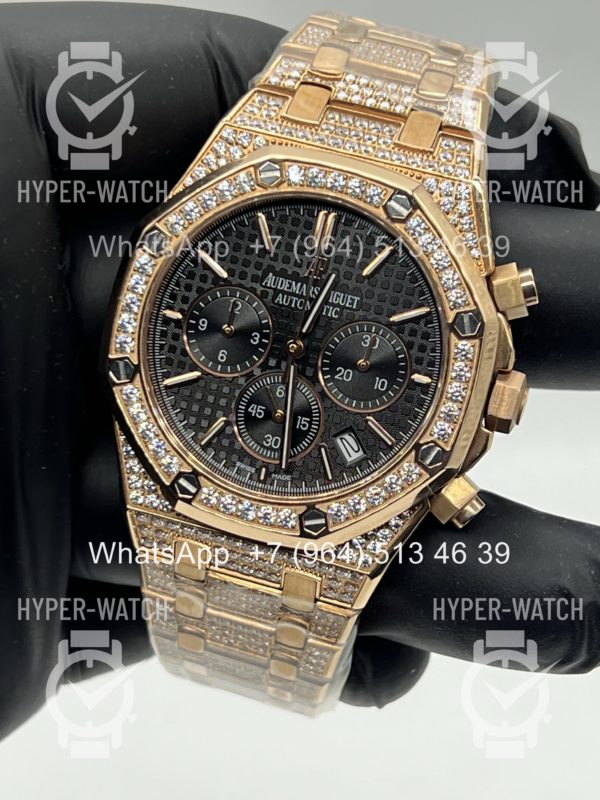Товар Audemars Piguet Royal Oak Chronograph 41mm 26240OR.OO.1320OR.02 Diamond Black Фото 11 - Audemars Piguet Royal Oak Chronograph 41mm 26240OR.OO.1320OR.02 Diamond Black