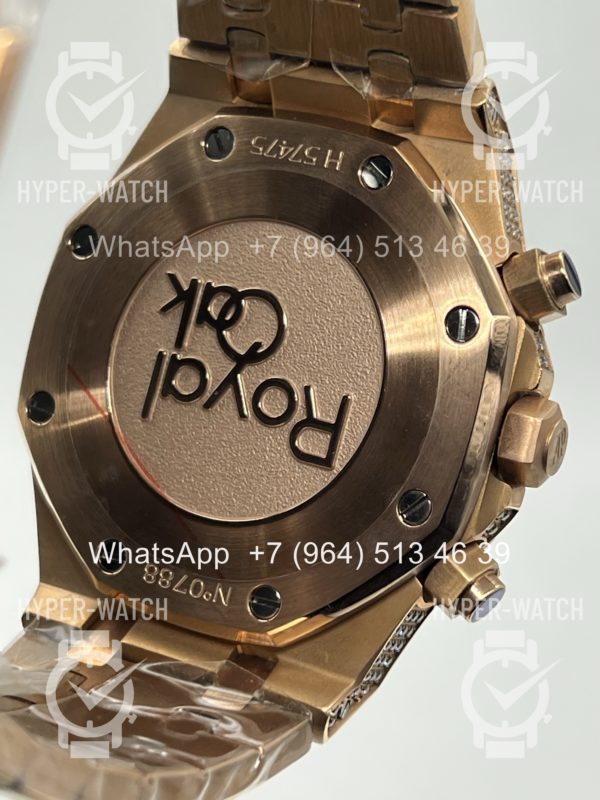 Товар Audemars Piguet Royal Oak Chronograph 41mm 26240OR.OO.1320OR.02 Diamond Black Фото 19 - Audemars Piguet Royal Oak Chronograph 41mm 26240OR.OO.1320OR.02 Diamond Black