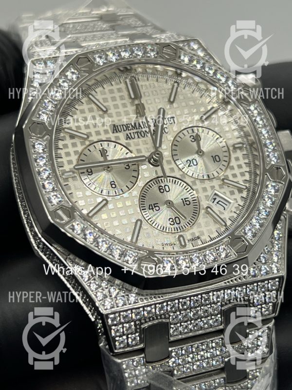 Фото 4 - Audemars Piguet Royal Oak Chronograph 41mm 26242OR.ZZ Silver Steel