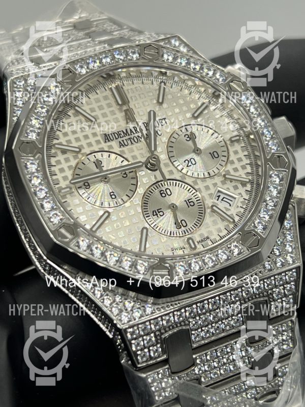 Фото 9 - Audemars Piguet Royal Oak Chronograph 41mm 26242OR.ZZ Silver Steel
