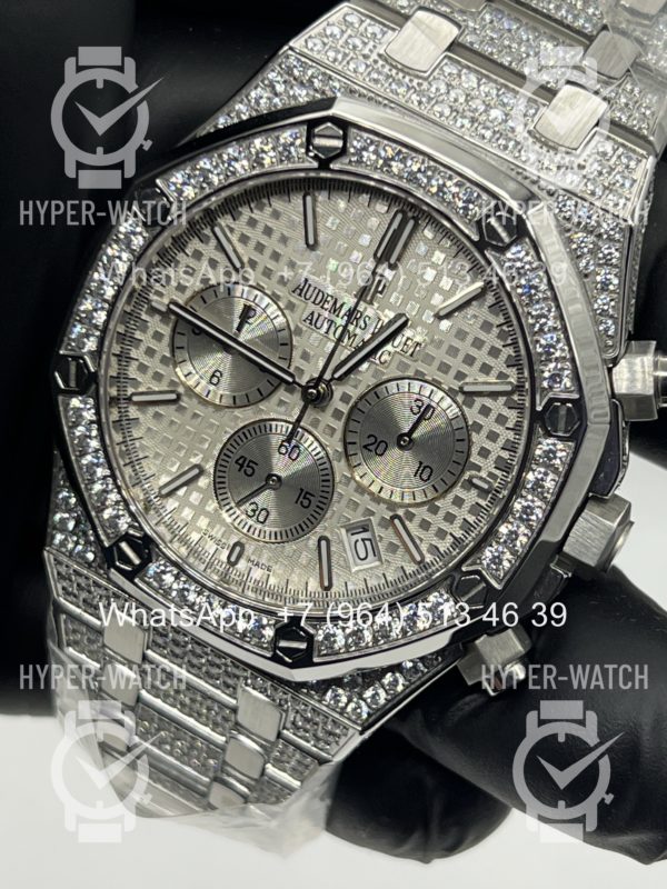 Фото 11 - Audemars Piguet Royal Oak Chronograph 41mm 26242OR.ZZ Silver Steel