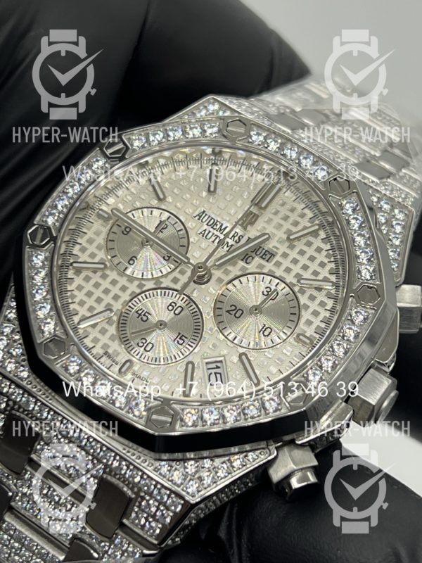 Фото 12 - Audemars Piguet Royal Oak Chronograph 41mm 26242OR.ZZ Silver Steel