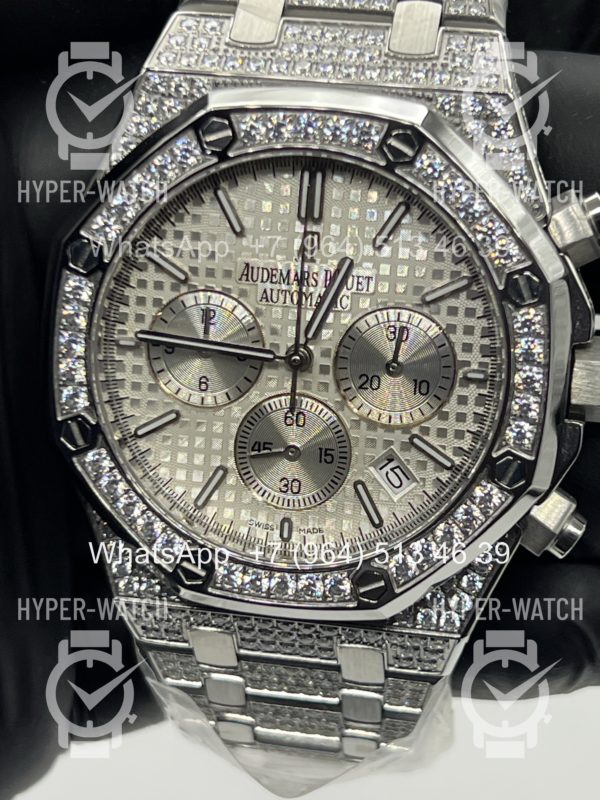Фото 14 - Audemars Piguet Royal Oak Chronograph 41mm 26242OR.ZZ Silver Steel