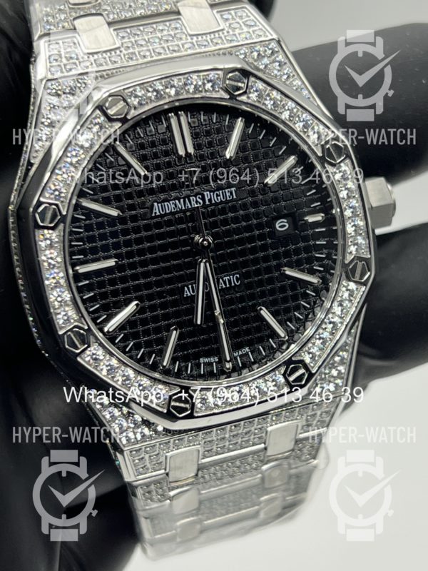 Товар Audemars Piguet Royal Oak 41mm Diamond Black Art 11958 Фото 4 - Audemars Piguet Royal Oak 41mm Diamond Black Art 11958