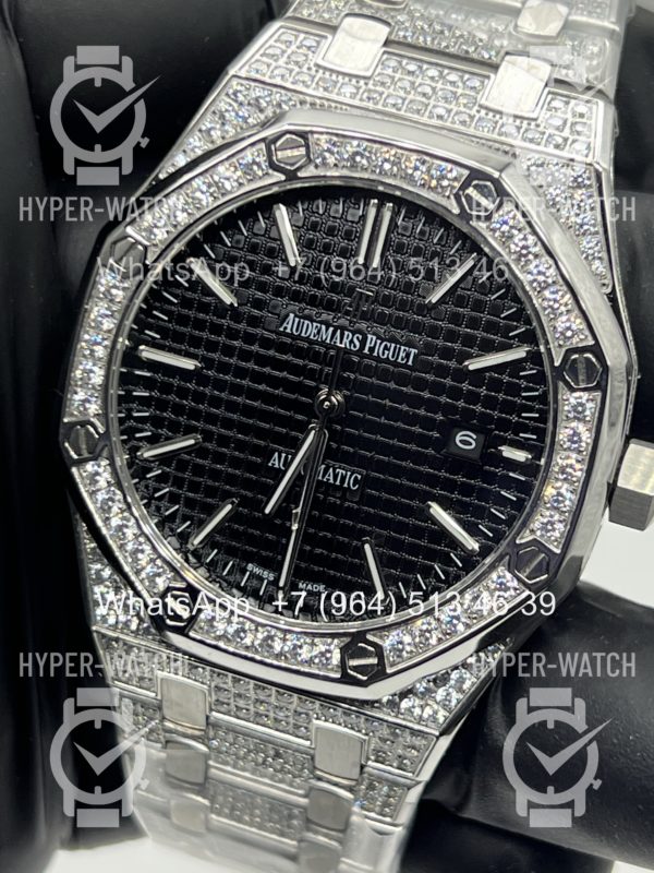 Товар Audemars Piguet Royal Oak 41mm Diamond Black Art 11958 Фото 6 - Audemars Piguet Royal Oak 41mm Diamond Black Art 11958