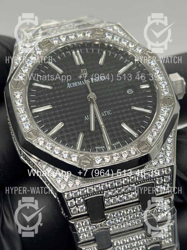 Товар Audemars Piguet Royal Oak 41mm Diamond Black Art 11958 Фото 8 - Audemars Piguet Royal Oak 41mm Diamond Black Art 11958