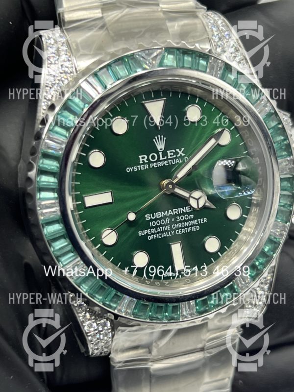 Товар Rolex Submariner 40mm Diamond Green 116619 Art 11742 Фото 4 - Rolex Submariner 40mm Diamond Green 116619 Art 11742