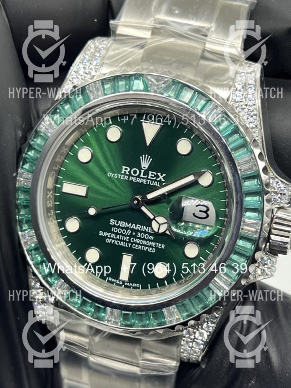 Товар Rolex Submariner 40mm Diamond Green 116619 Art 11742 Фото 5 - Rolex Submariner 40mm Diamond Green 116619 Art 11742