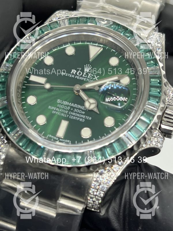 Товар Rolex Submariner 40mm Diamond Green 116619 Art 11742 Фото 7 - Rolex Submariner 40mm Diamond Green 116619 Art 11742