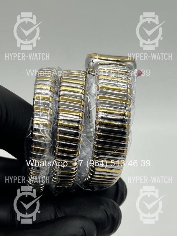 Фото 13 - Bvlgari Serpenti Tubogas 35mm Steel Grey Art 11746