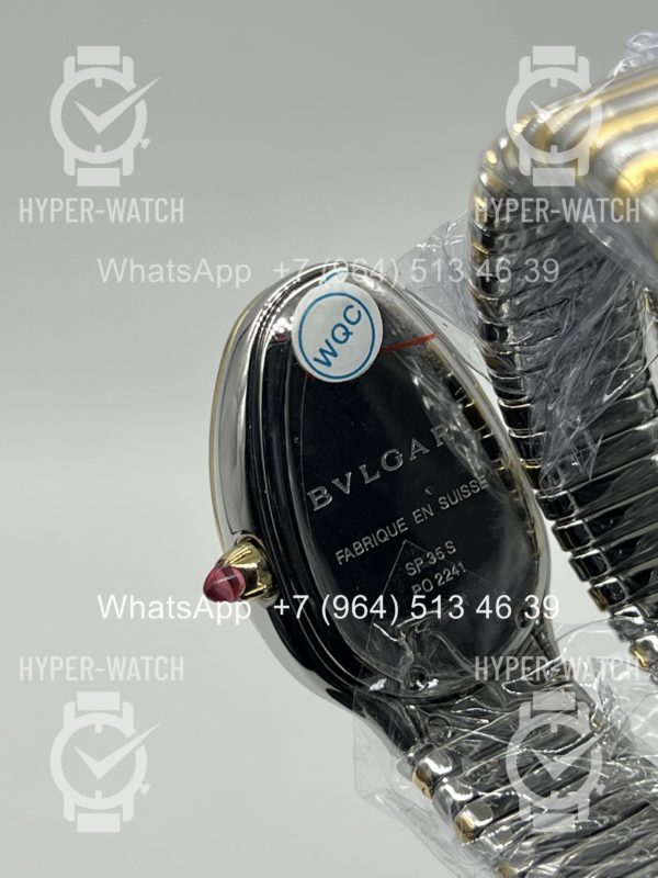 Фото 18 - Bvlgari Serpenti Tubogas 35mm Steel Grey Art 11746