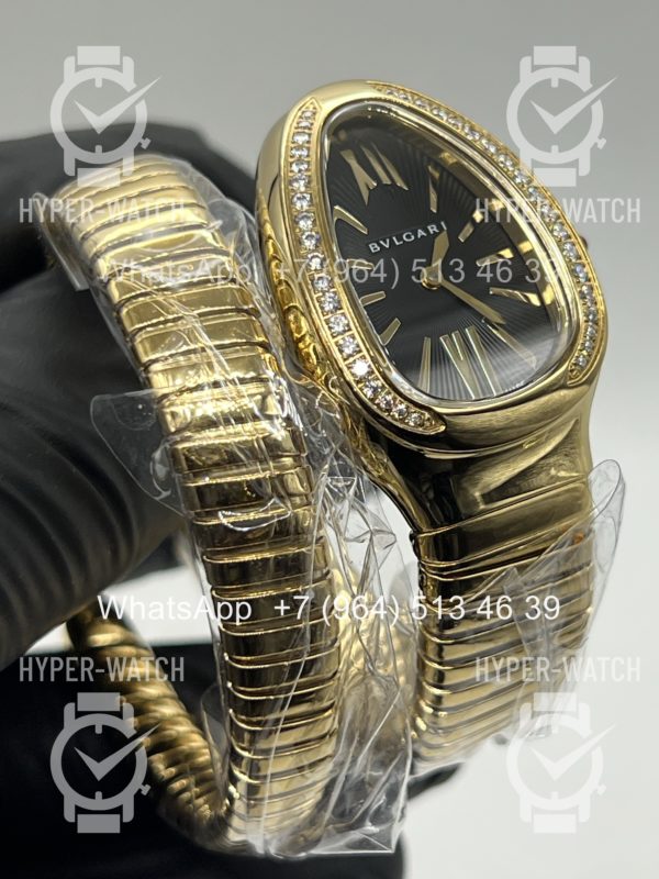 Фото 4 - Bvlgari Serpenti Tubogas 35mm Yellow Black Art 11748