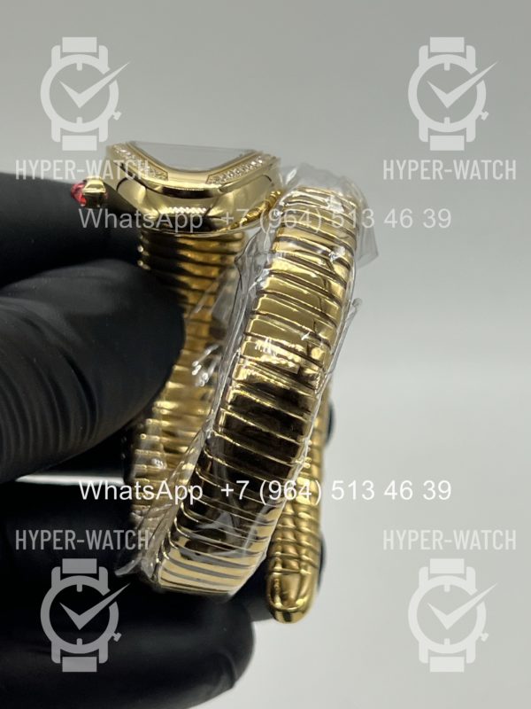 Фото 11 - Bvlgari Serpenti Tubogas 35mm Yellow Black Art 11748