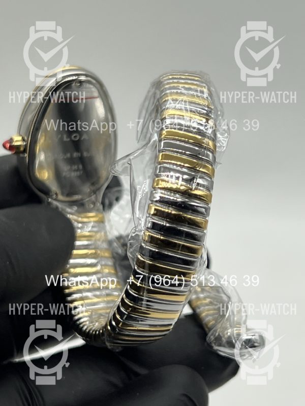 Фото 17 - Bvlgari Serpenti Tubogas 35mm Steel Black Art 11749