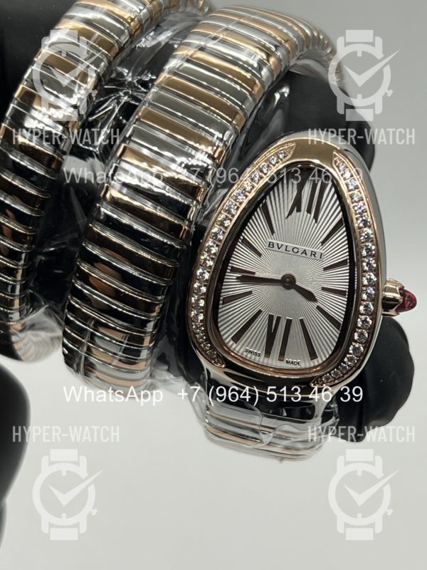 Фото 2 - Bvlgari Serpenti Tubogas 35mm 103149 Steel