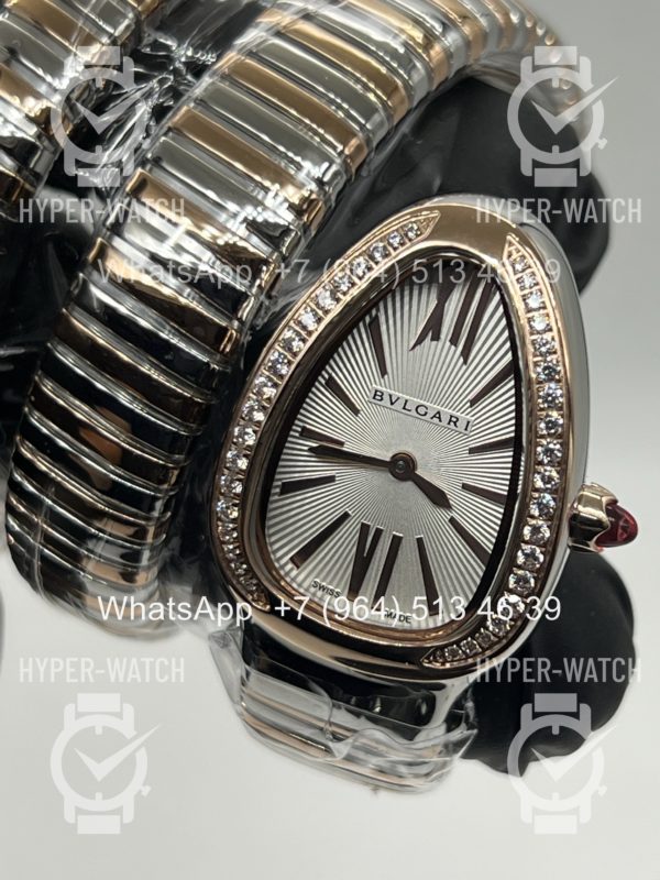 Фото 3 - Bvlgari Serpenti Tubogas 35mm 103149 Steel