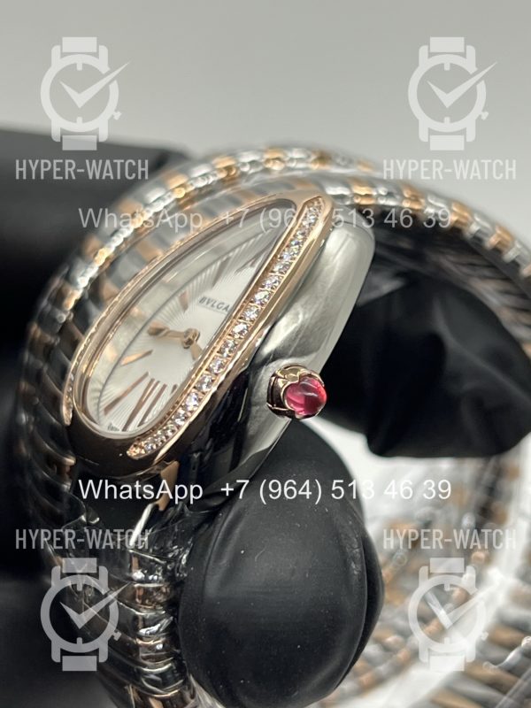 Фото 5 - Bvlgari Serpenti Tubogas 35mm 103149 Steel