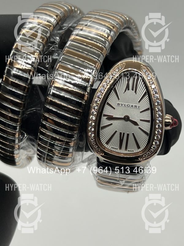 Фото 8 - Bvlgari Serpenti Tubogas 35mm 103149 Steel