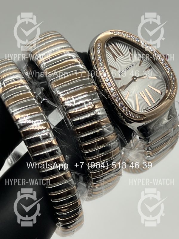 Фото 9 - Bvlgari Serpenti Tubogas 35mm 103149 Steel