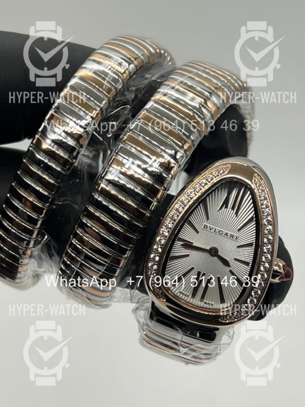 Фото 10 - Bvlgari Serpenti Tubogas 35mm 103149 Steel