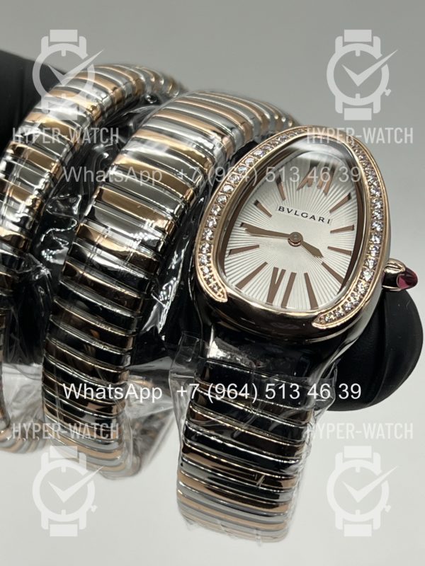 Фото 11 - Bvlgari Serpenti Tubogas 35mm 103149 Steel