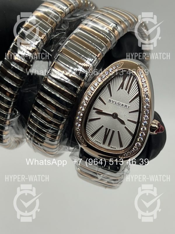 Фото 12 - Bvlgari Serpenti Tubogas 35mm 103149 Steel