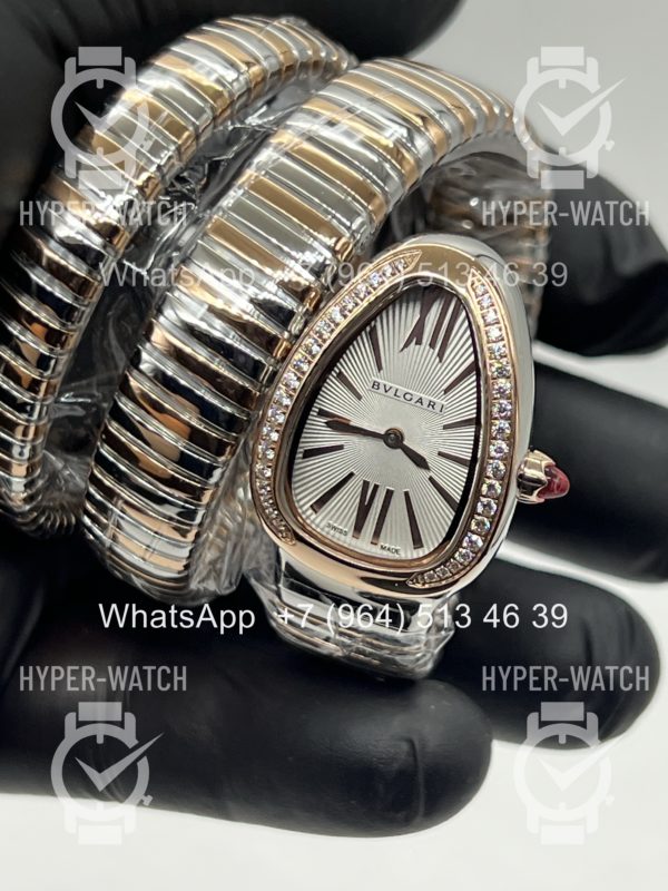 Фото 13 - Bvlgari Serpenti Tubogas 35mm 103149 Steel