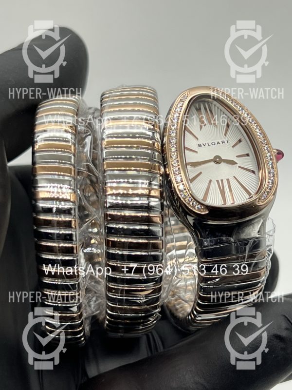 Фото 14 - Bvlgari Serpenti Tubogas 35mm 103149 Steel