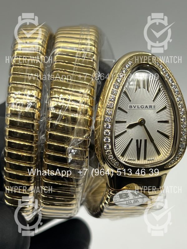 Фото 17 - Bvlgari Serpenti Tubogas 35mm 101923 Steel