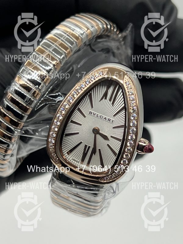 Фото 9 - Bvlgari Serpenti Tubogas 35mm 103822 Steel