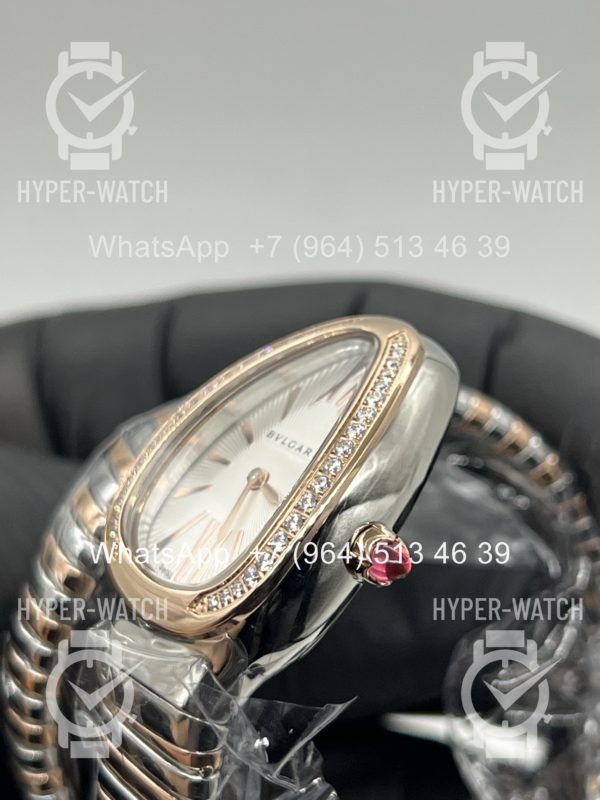 Фото 11 - Bvlgari Serpenti Tubogas 35mm 103822 Steel