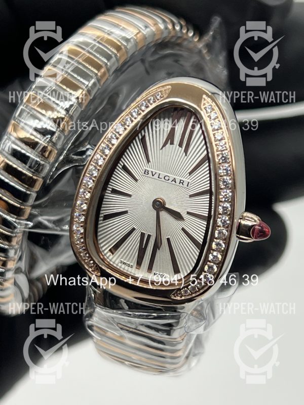 Фото 12 - Bvlgari Serpenti Tubogas 35mm 103822 Steel