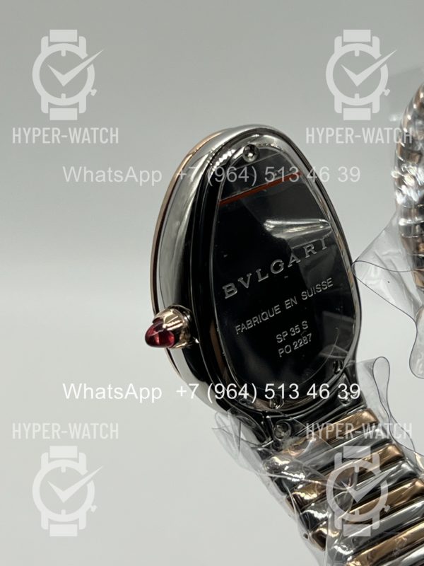 Фото 18 - Bvlgari Serpenti Tubogas 35mm 103822 Steel
