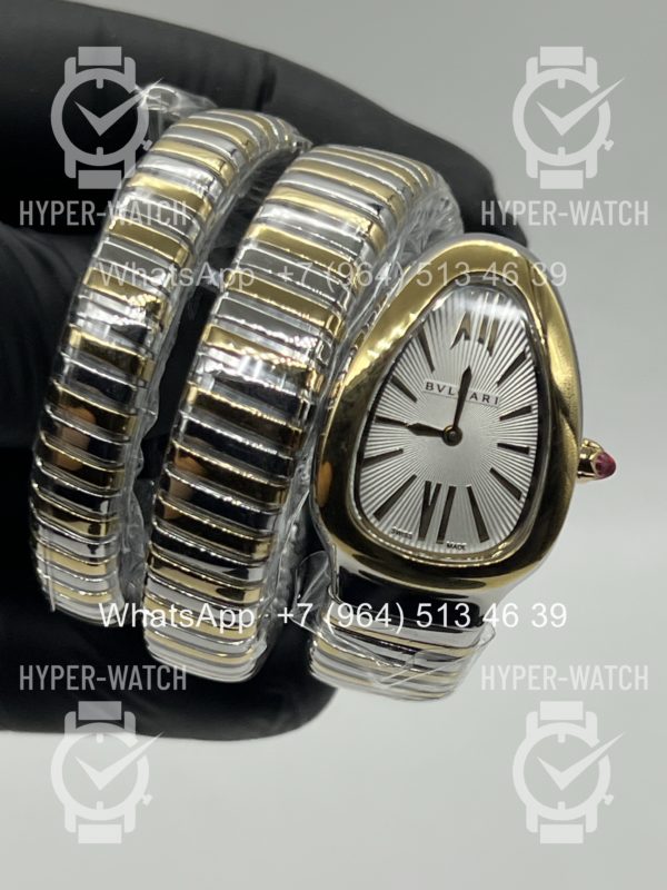Фото 2 - Bvlgari Serpenti Tubogas 35mm Yellow Steel