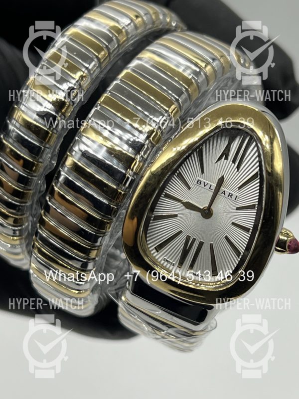 Фото 3 - Bvlgari Serpenti Tubogas 35mm Yellow Steel