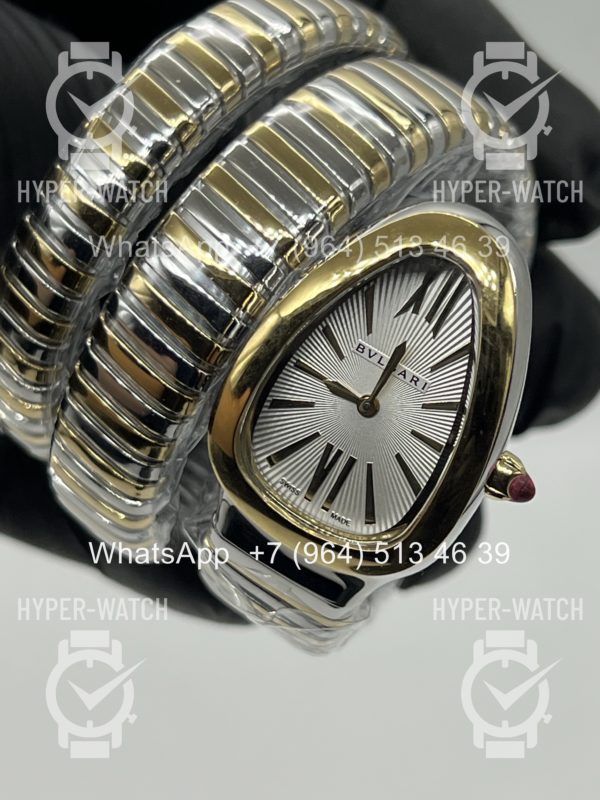 Фото 4 - Bvlgari Serpenti Tubogas 35mm Yellow Steel