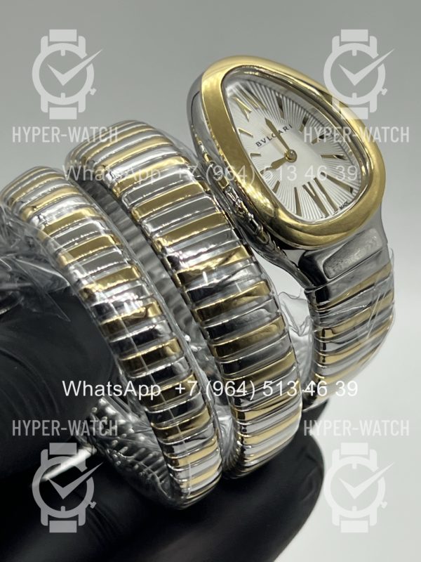 Фото 6 - Bvlgari Serpenti Tubogas 35mm Yellow Steel