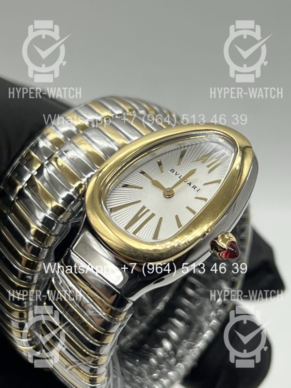 Фото 8 - Bvlgari Serpenti Tubogas 35mm Yellow Steel